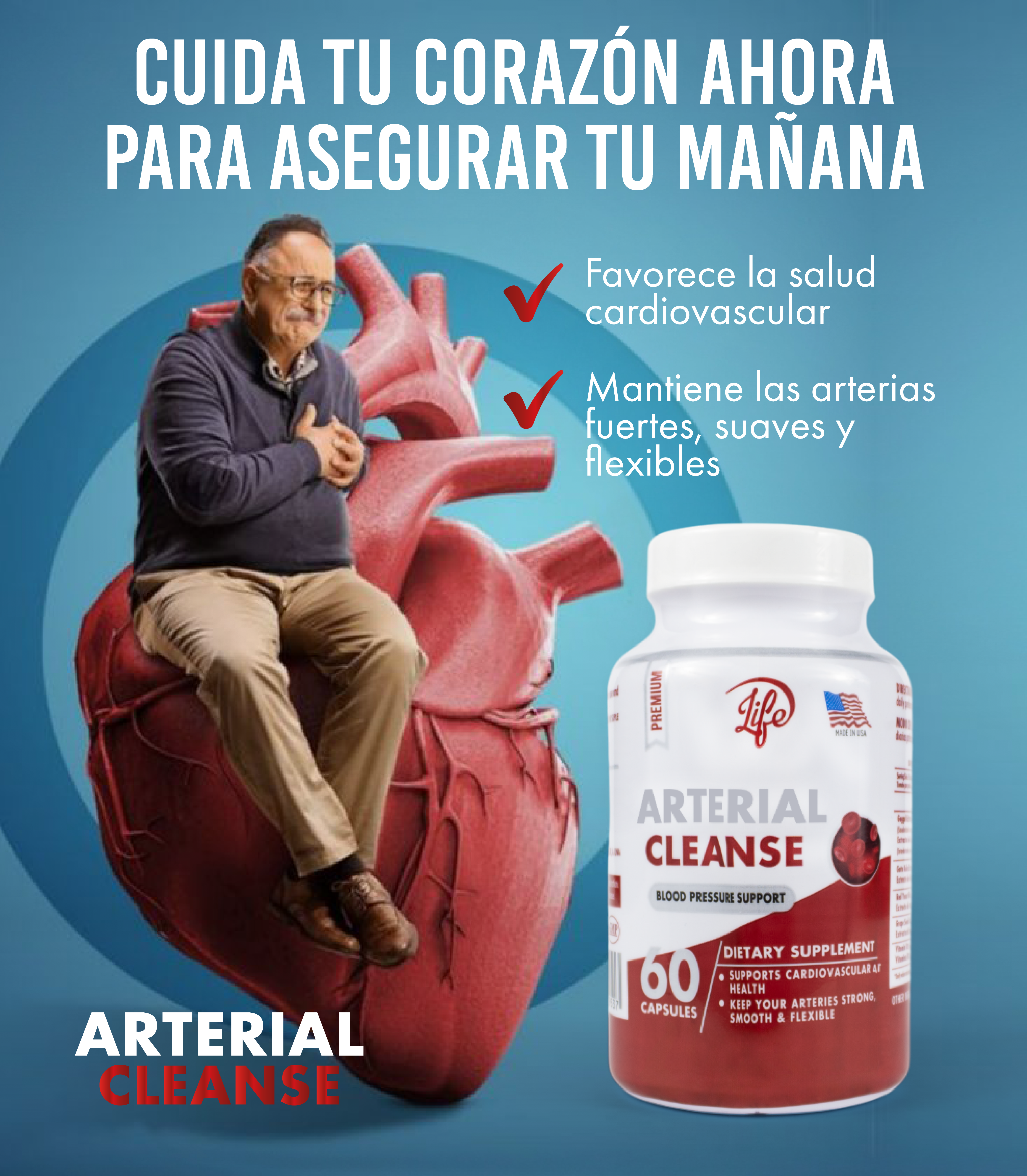 Arterial Cleanse 60 Cápsulas