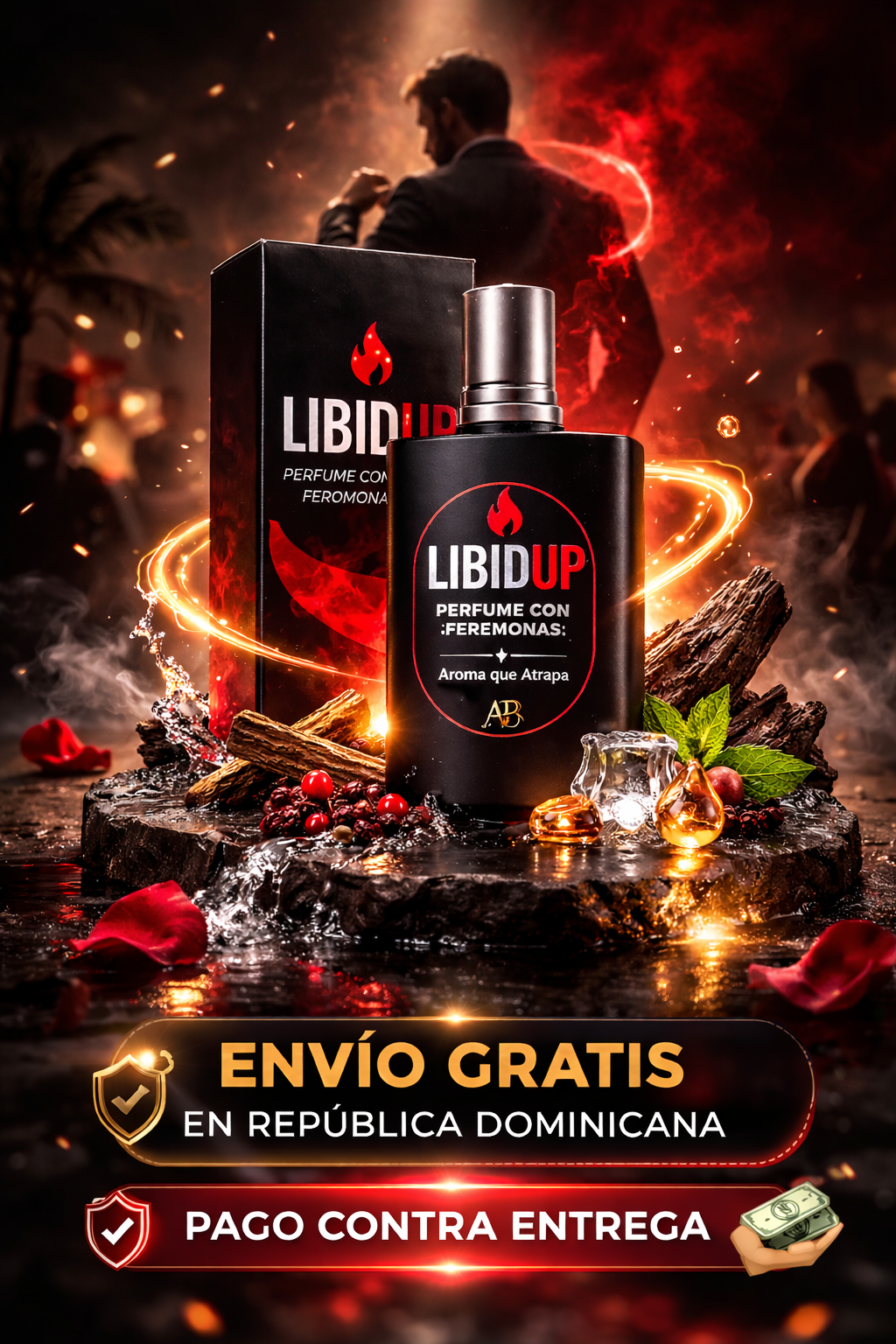 LIBIDUP Perfume con Feromonas para Hombre 🔥