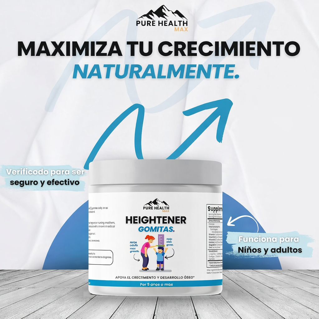 🚀 Gomitas Naturales para el Crecimiento - 30 GOMITAS