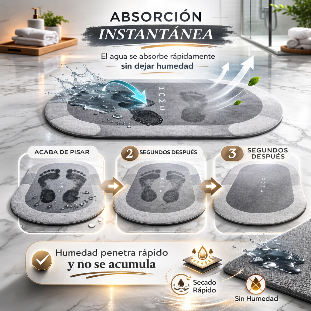 Alfombra Antideslizante 40x60 cm