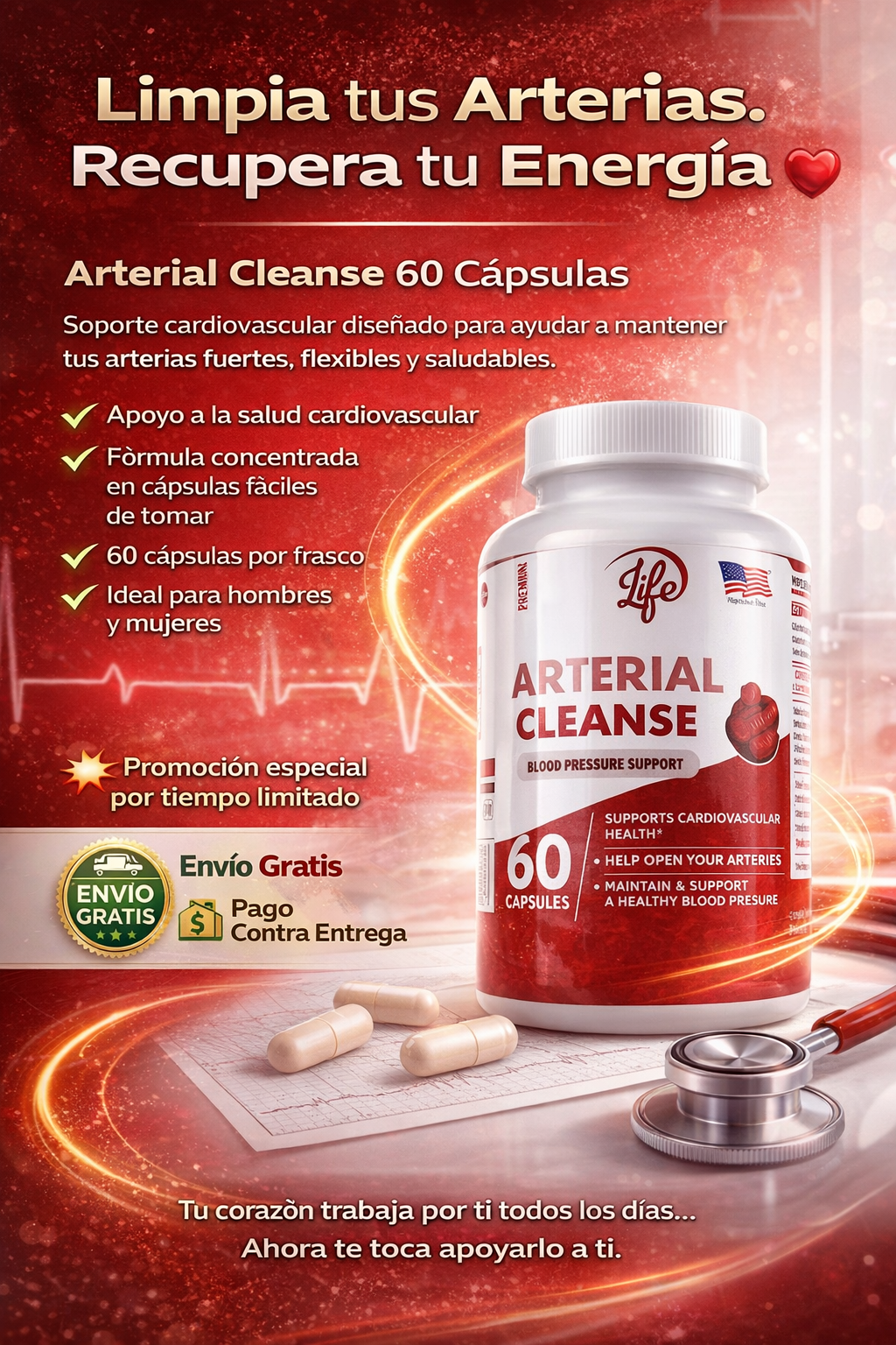 Arterial Cleanse 60 Cápsulas