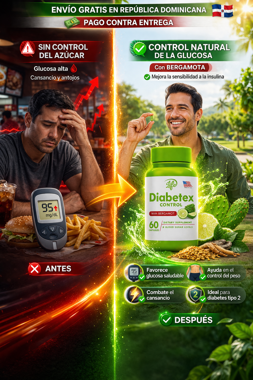 Diabetex Control x60 Cápsulas 🌿
