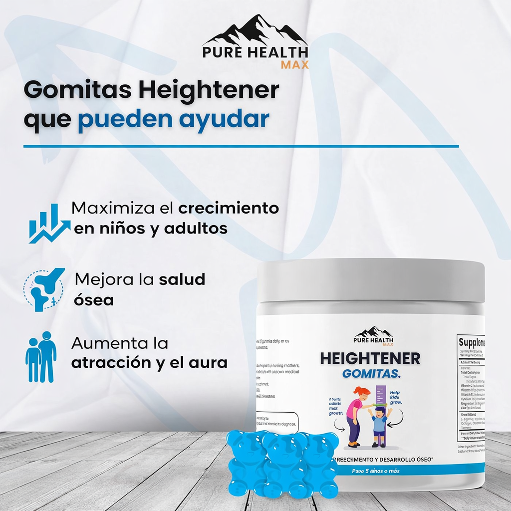 🚀 Gomitas Naturales para el Crecimiento - 30 GOMITAS