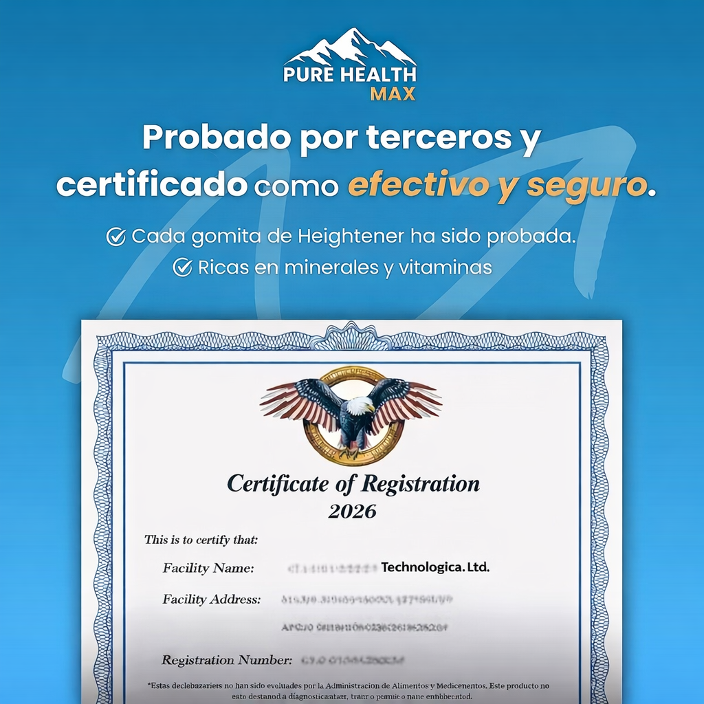 🚀 Gomitas Naturales para el Crecimiento - 30 GOMITAS