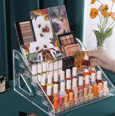 Organizador Acrílico para Maquillaje – Multi Nivel