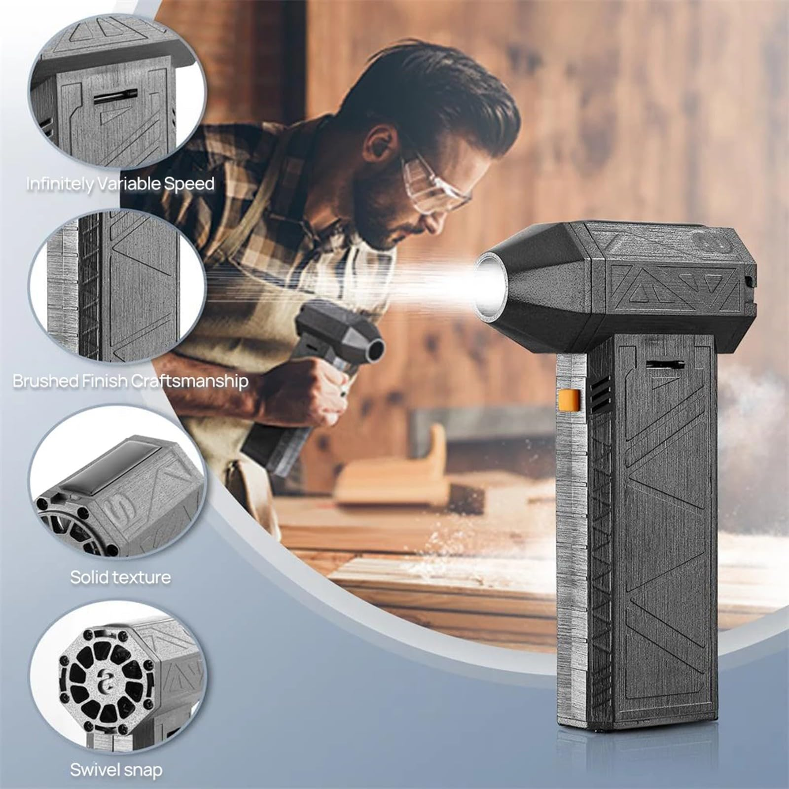 Mini Jet Fan – Soplador Portátil de Alta Potencia