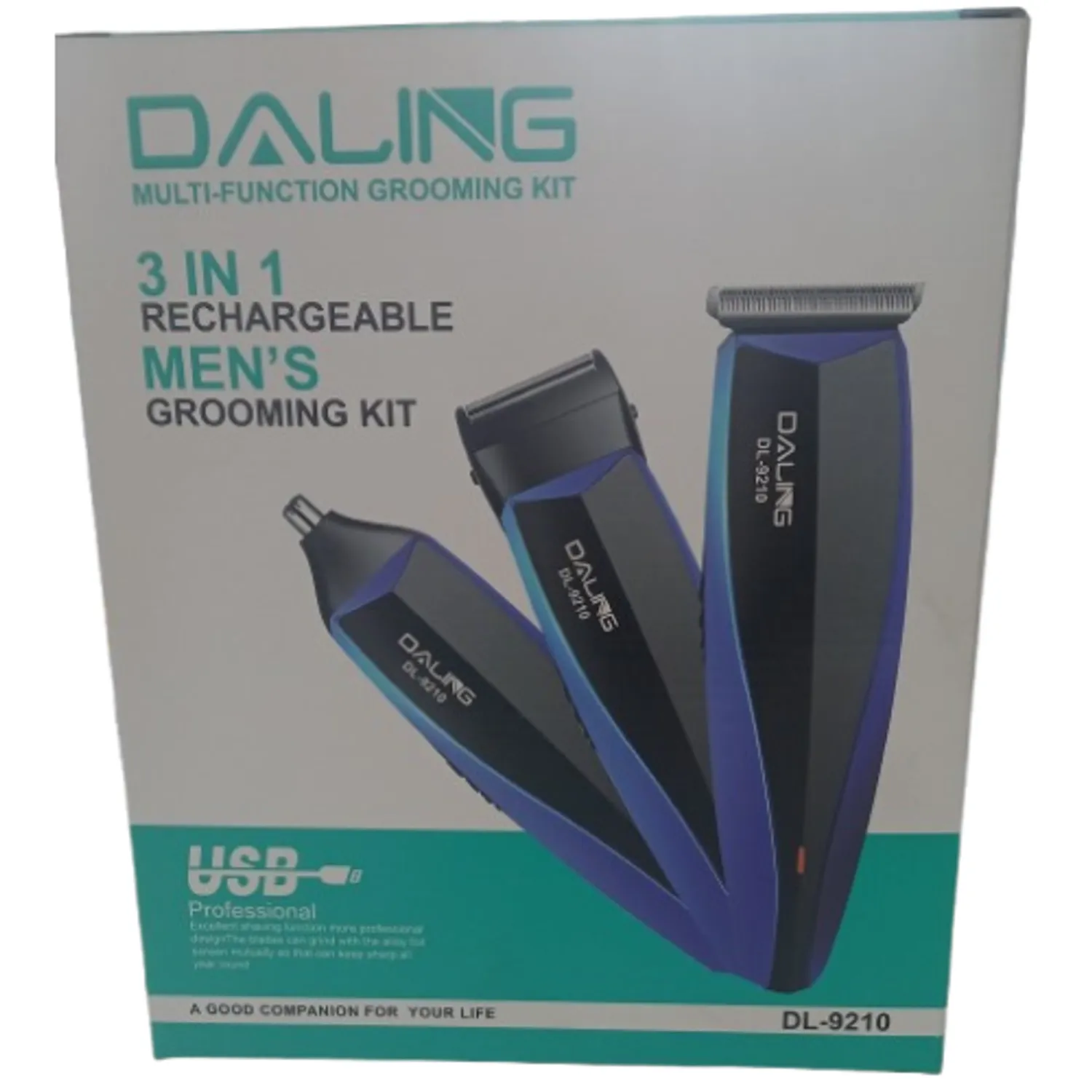 Afeitadora 3 en 1 Daling Recargable