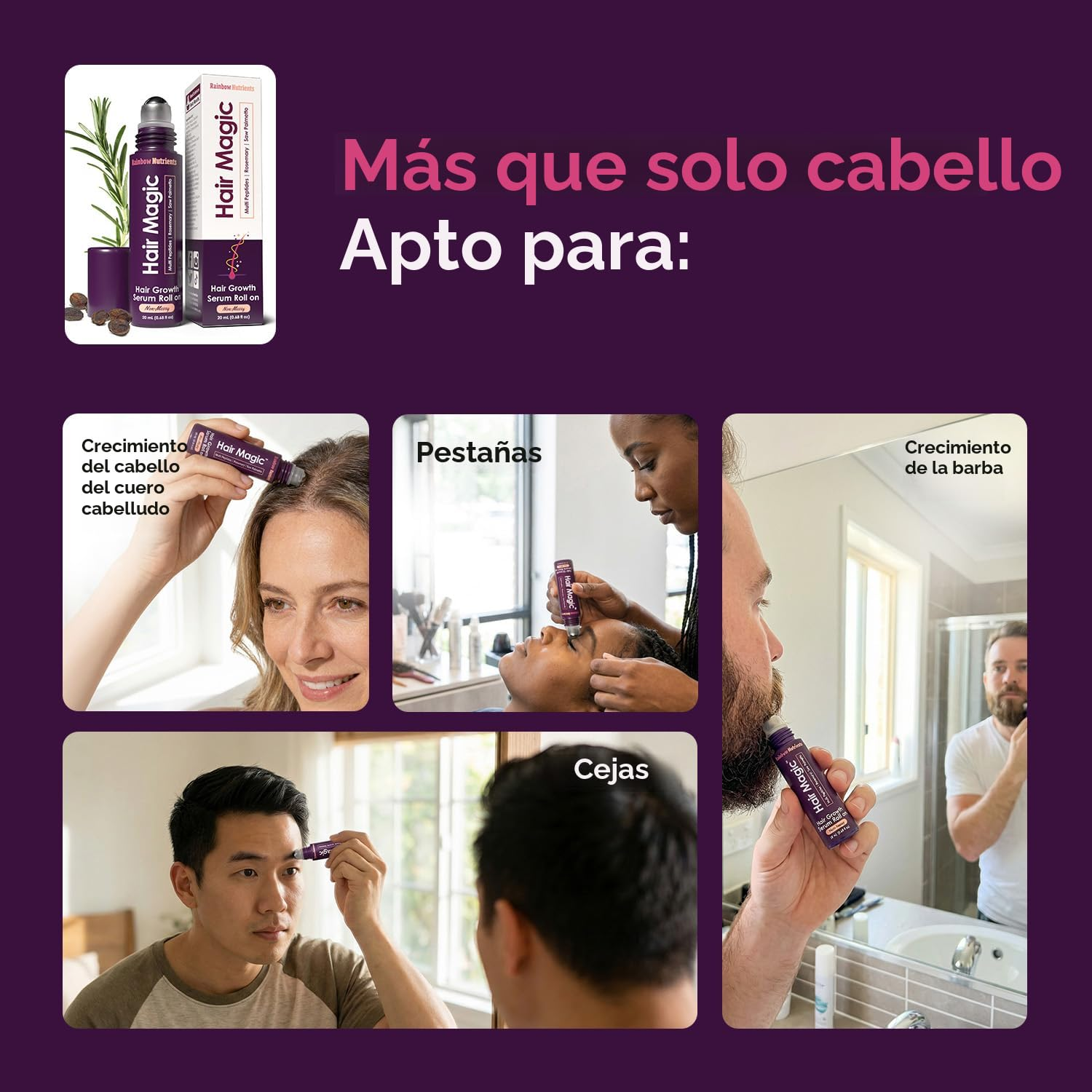 Hair Magic™ Serum Capilar para Crecimiento