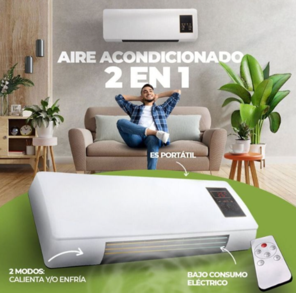 MINI VENTILADOR DE AIRE ACONDICIONADO