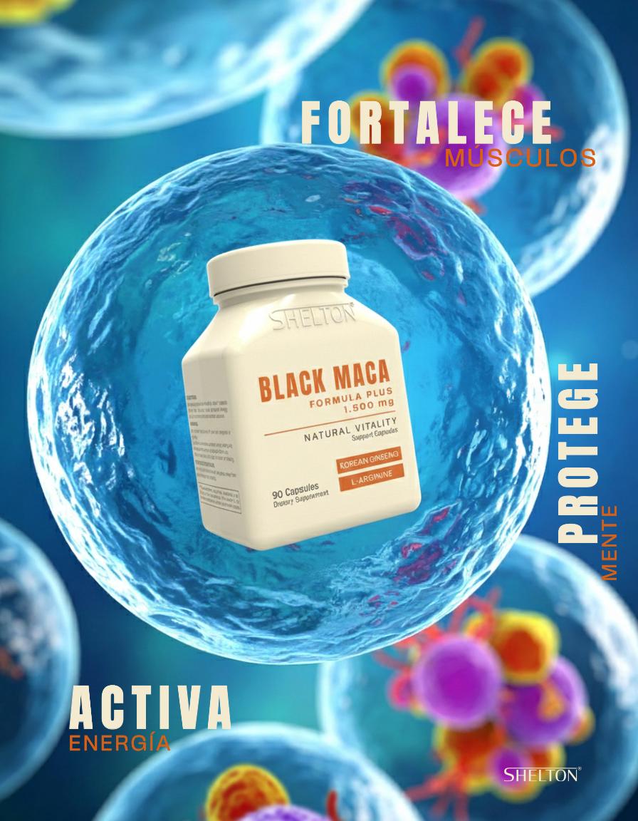 Black Maca 1500mg x90 Cápsulas 🔥